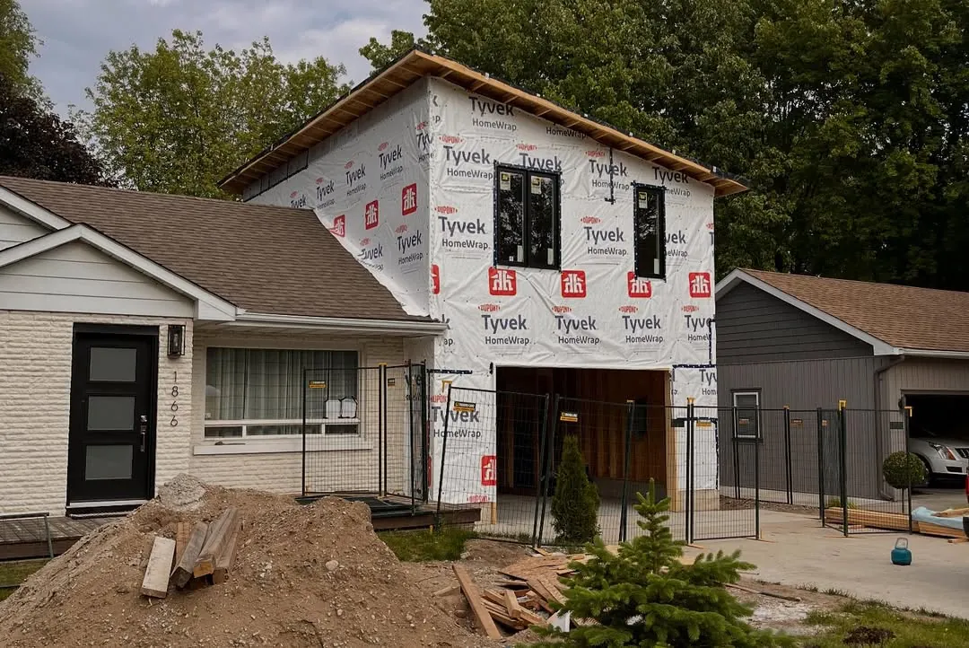 Central Avenue Attached ADU Construction - Kitchen Area
